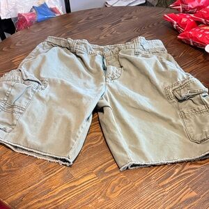 OP Men's Cargo Shorts in Light Olive Green